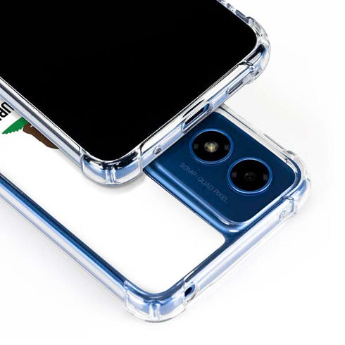 California Republic Moto G 5G (2024) Clear Case
